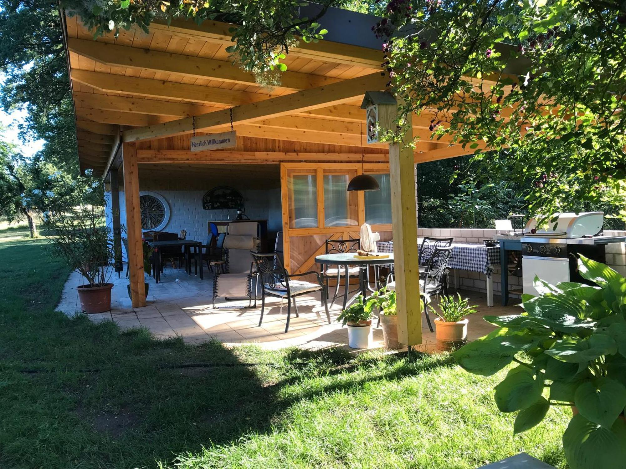 Ferienwohnung Landlust Neudrossenfeld エクステリア 写真