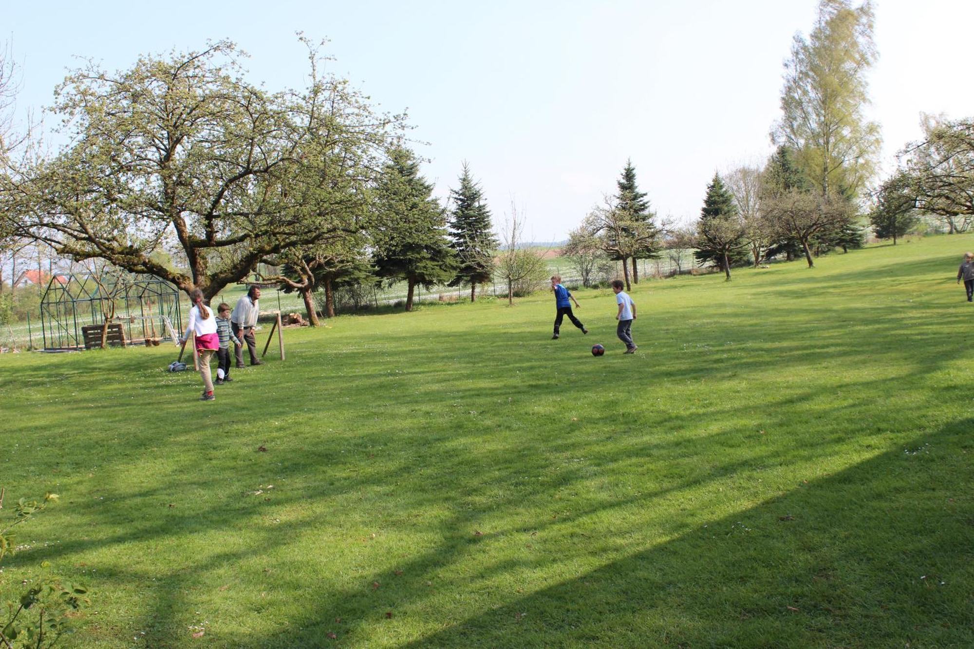 Ferienwohnung Landlust Neudrossenfeld エクステリア 写真